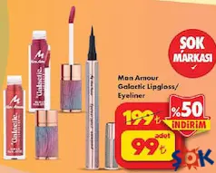 MON AMOUR GALACTİC LİPGLOSS/EYELİNER fiyat ve kampanya bilgisi